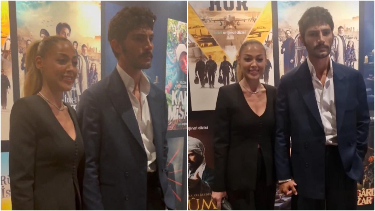 Halef Dizisinin Başrolü İlhan Şen Sevgilisiyle İlk Kez Görüntülendi!