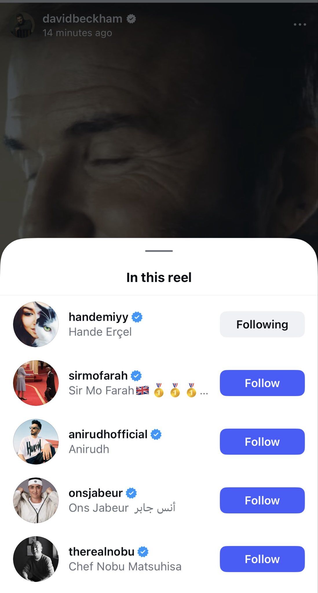 Hande Erçel Ile David Beckham Önce Reklamda Oynadılar Sonra Takipleştiler!-2