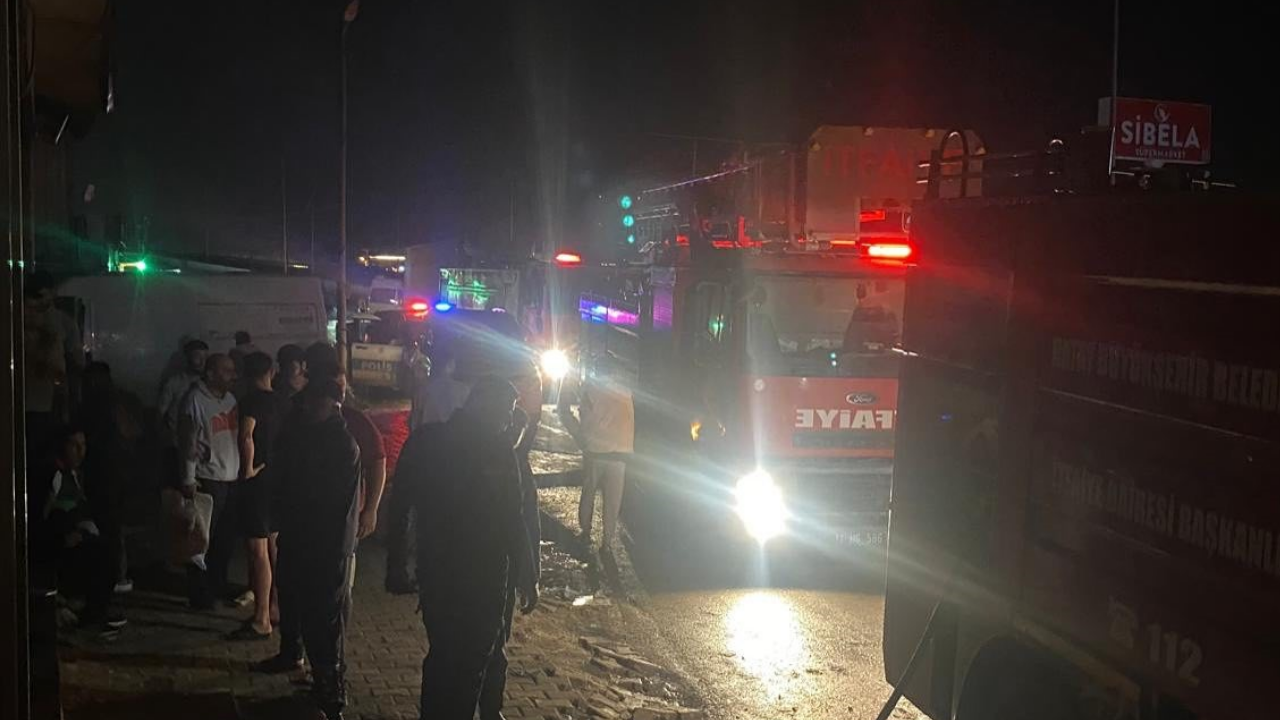 Hatayda Fırında Yangın Çıtkı