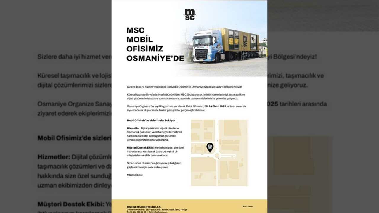 Msc'den Osmaniye Osb'ye Mobil Çözümler Geliyor (1)
