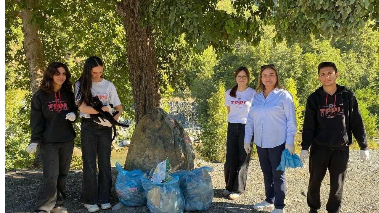 Osmaniye Karaçay'da Çevre Dersi! Lise Öğrencileri Doğaya Nefes Aldırdı (1)