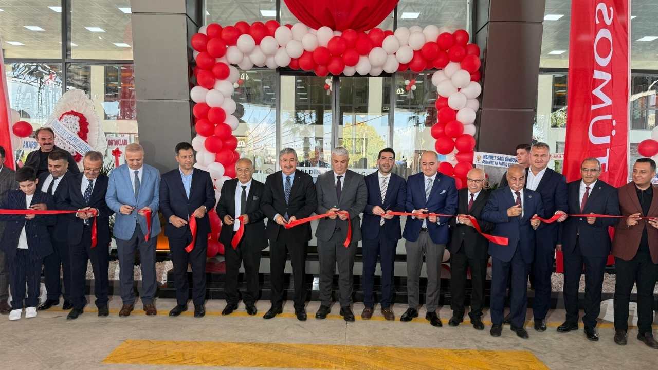 Osmaniye’de Dikkat Çeken Yatırım Tümosan Yeni Plazasıyla Kapılarını Açtı (1)