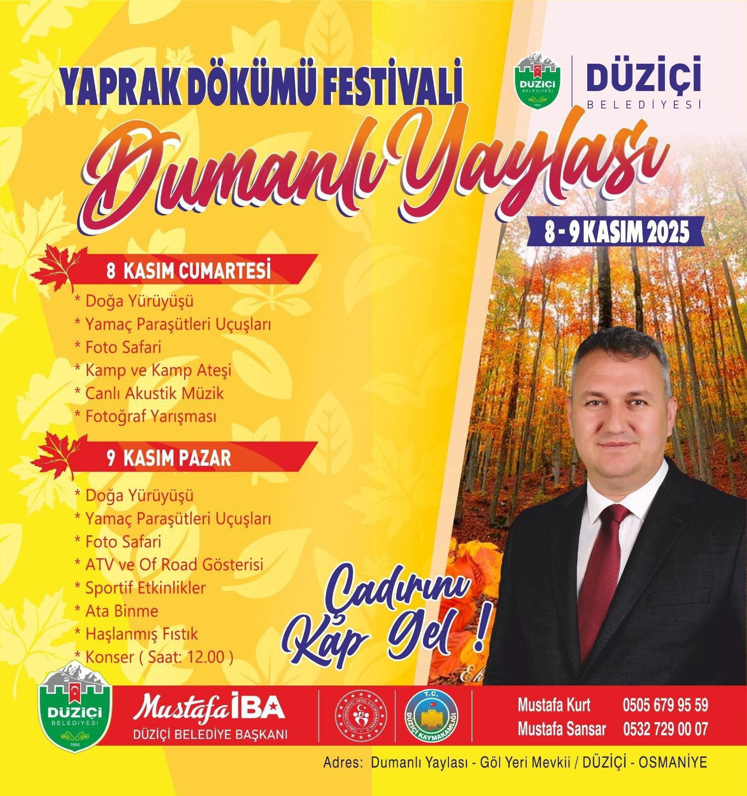 Osmaniye'de Kaçırılmayacak Hafta Sonu! Ücretsiz Yamaç Paraşütü, Kamp Ateşi Ve Konser...-1