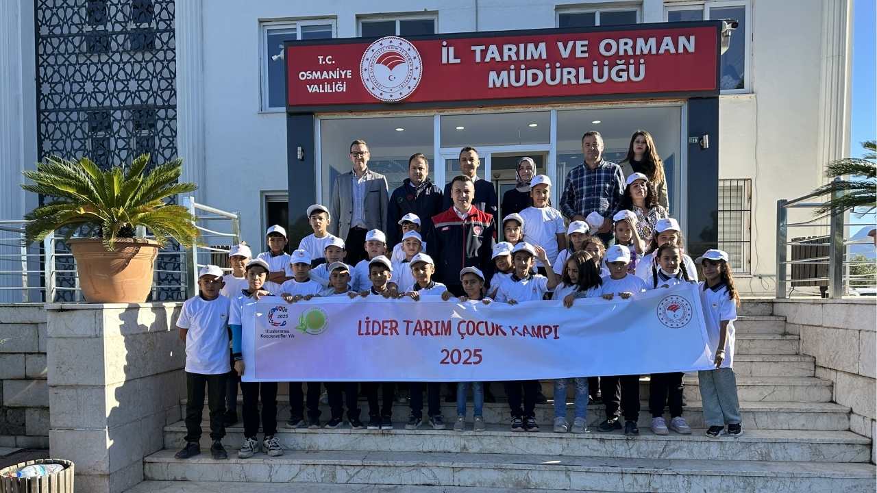 Osmaniye'de Lider Çocuk Tarım Kampı’nda Kooperatifçilik Dersi (2)