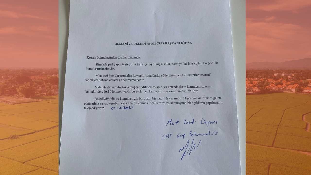 Osmaniye'de Vatandaşların Arsası Gitti, Ödeme Yok! (1)