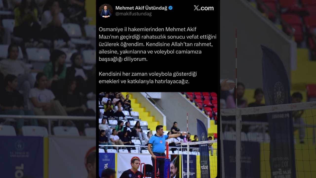 Osmaniye’den Gelen Haber Spor Dünyasını Yasa Boğdu (3)
