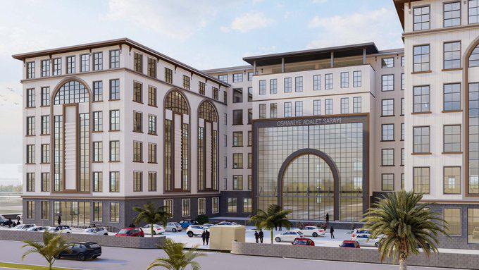 Osmaniye’ye Depreme Meydan Okuyan Adalet Binası 1