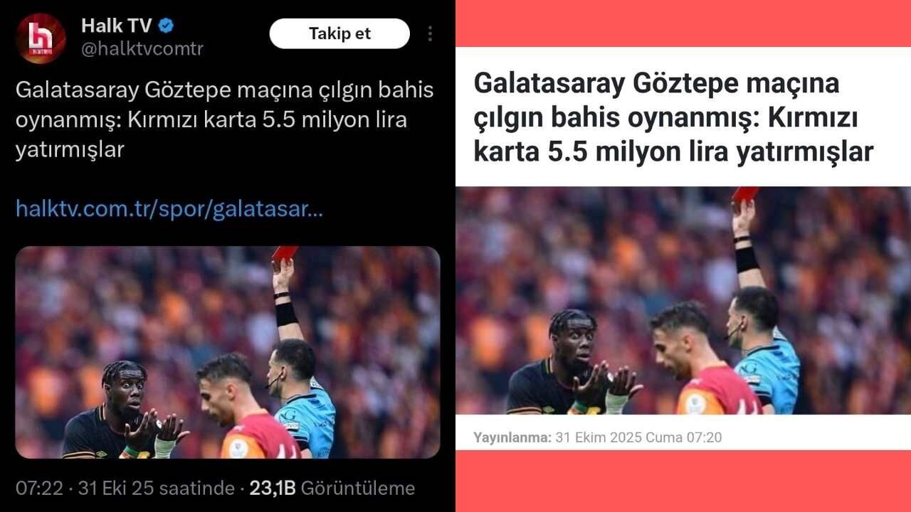 Skandal Başlik Galatasaray – Göztepe Maçında Çılgın Bahis Oynanmış (1)