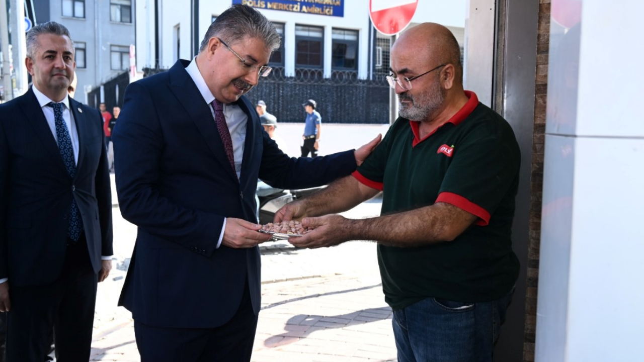 Vali Yılmaz Esnaf Ziyareti