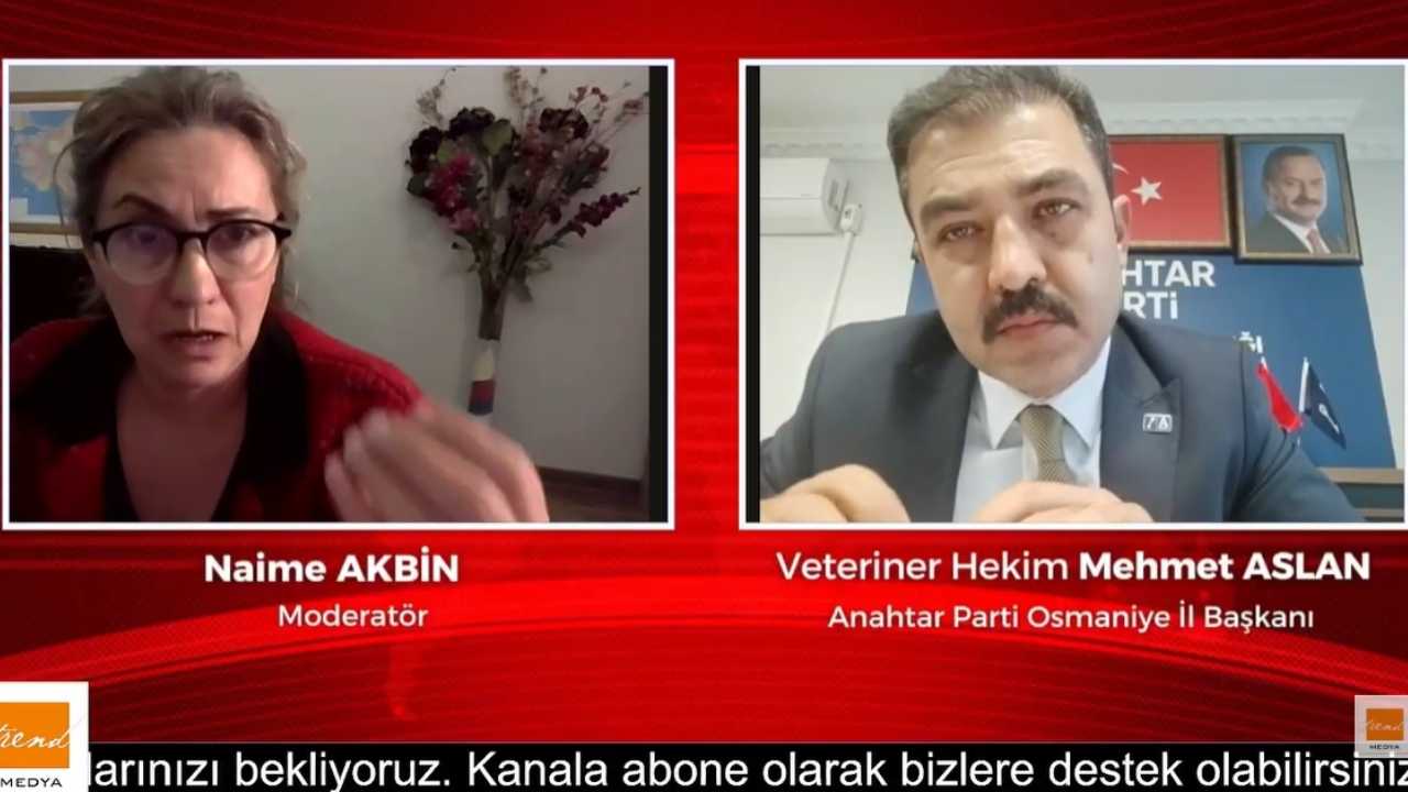 Anahtar Parti Osmaniye İl Başkanı Mehmet Aslan'dan İktidara Zehir Zemberek Sözler (3)