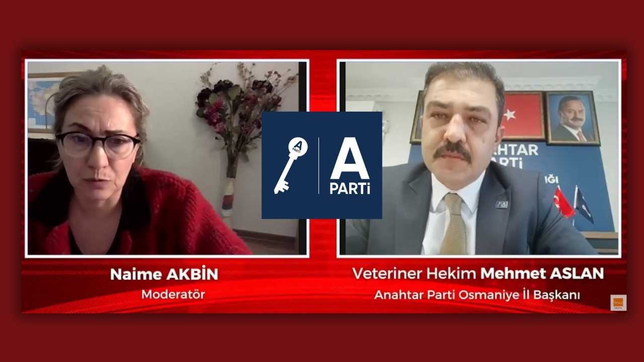 Anahtar Parti Osmaniye İl Başkanı Mehmet Aslan'dan İktidara Zehir Zemberek Sözler (4)