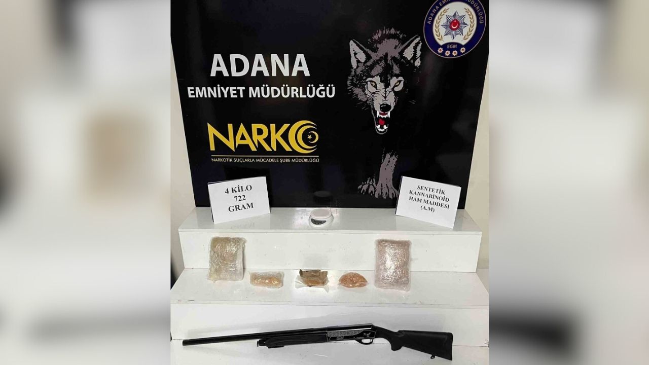 Evdeki Aramada Uyuşturucu Hammaddesi Çıktı-1