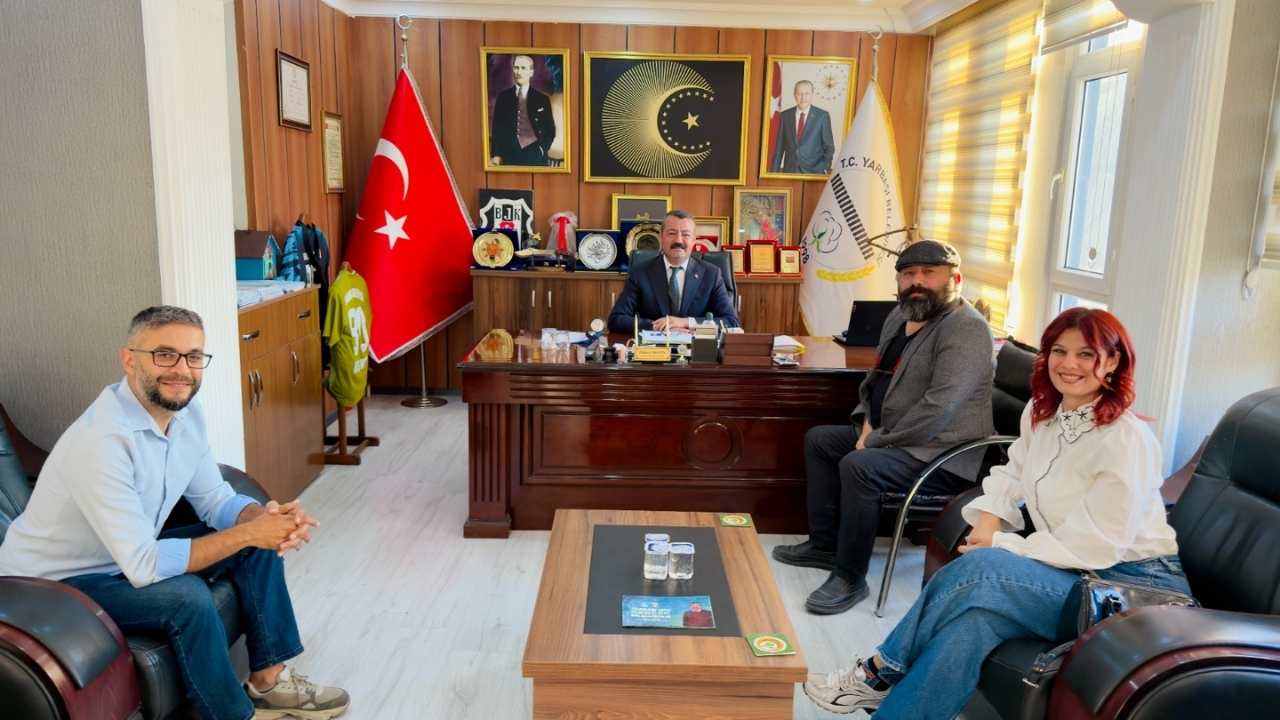 Hasret Gazetesi’nden Yarbaşı Belediyesi’ne Ziyaret Başkan Aksoy Ile Gelecek Vizyonu Konuşuldu (1)