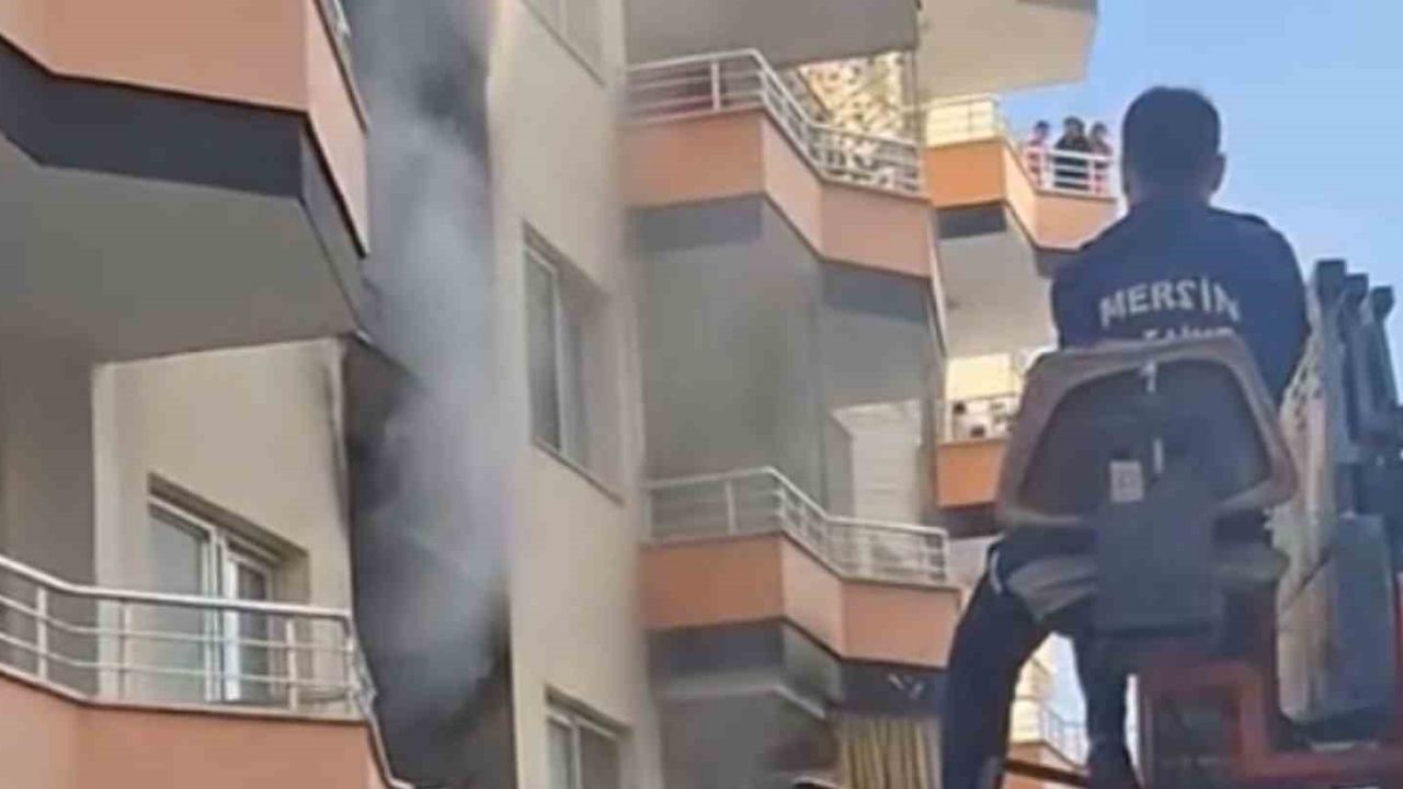 Mersinde Korkutan Yangın