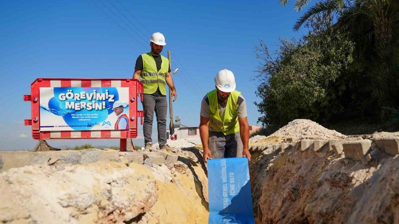 Meski̇, Camili Mahallesi’nde Içme Suyu Hattını Yeniledi