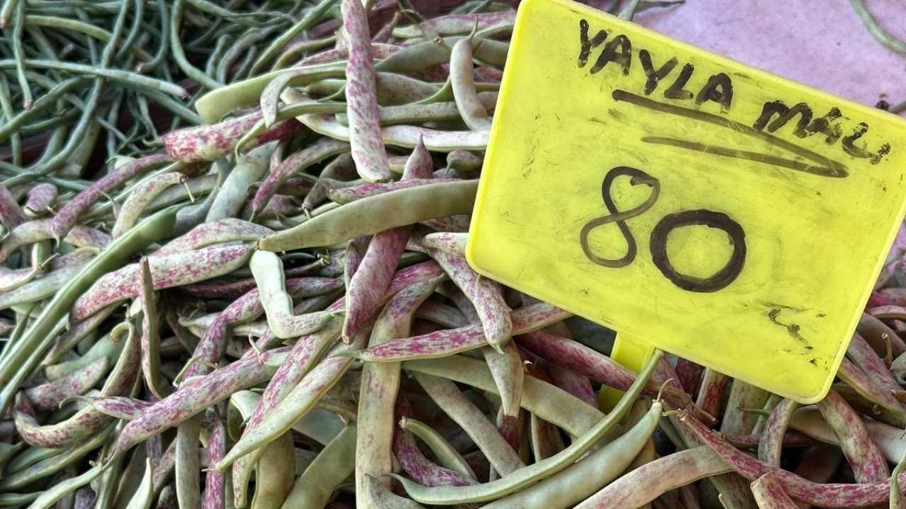 Osmaniye Çarşamba Pazarı’nda Muz Sevindirdi, Mantar Düşündürdü; Fiyat Hesabı Yapan Vatandaşlar Pazar Tezgahlarında Akıllı Alışverişe Yöneldi. (6)