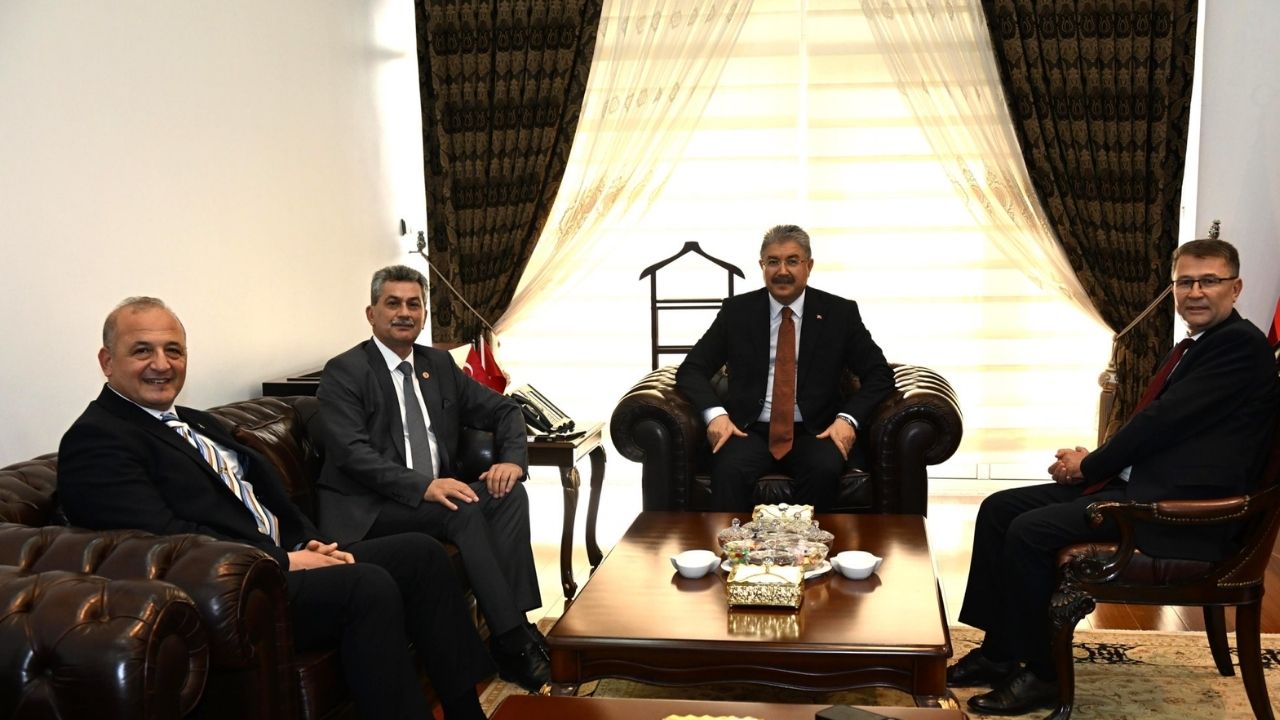 Osmaniye Valisi Dr. Erdinç Yılmaz, Akademik Heyeti Makamında Ağırladı