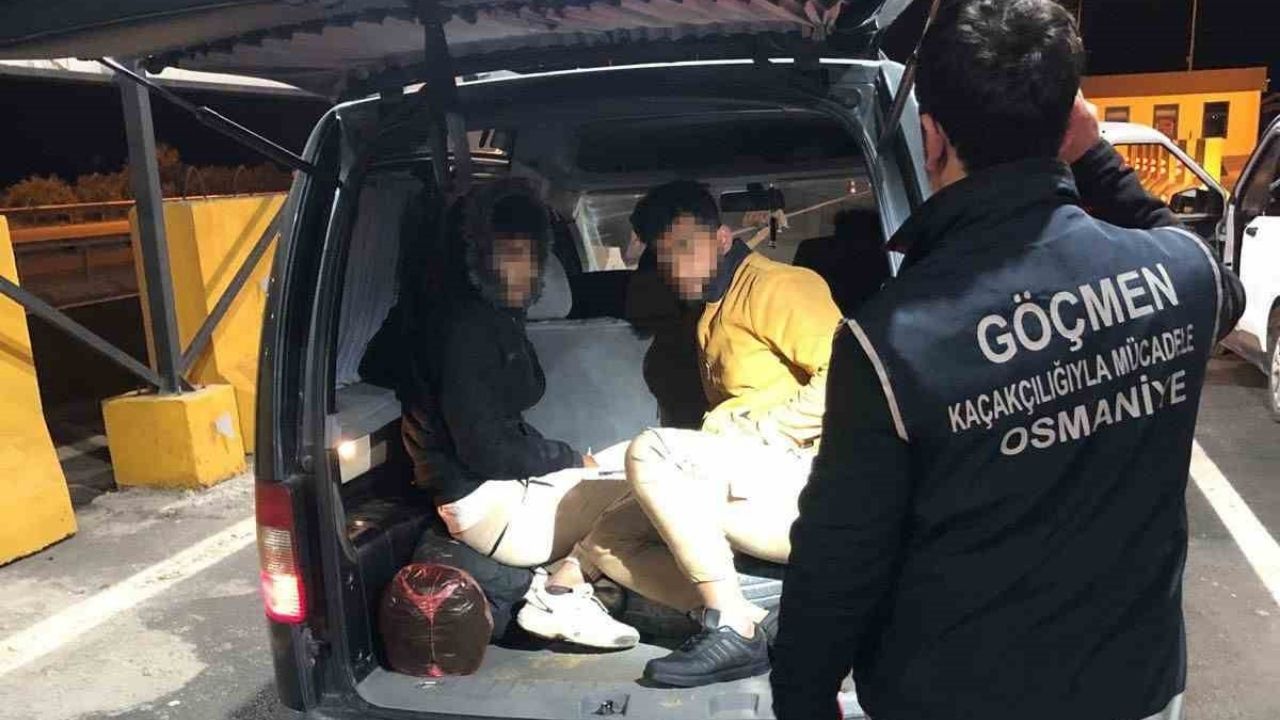 Osmaniyede Göçmen Yakalandı