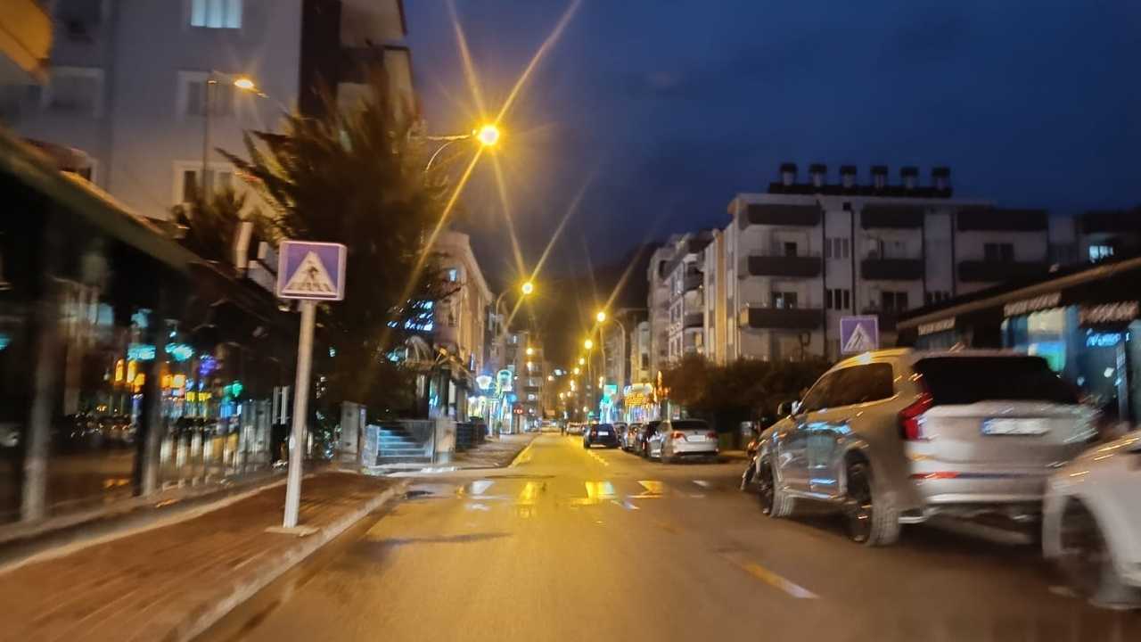 Osmaniye'de Kış Molası Üniversite Bölgesinde Cadde Boşaldı (2)