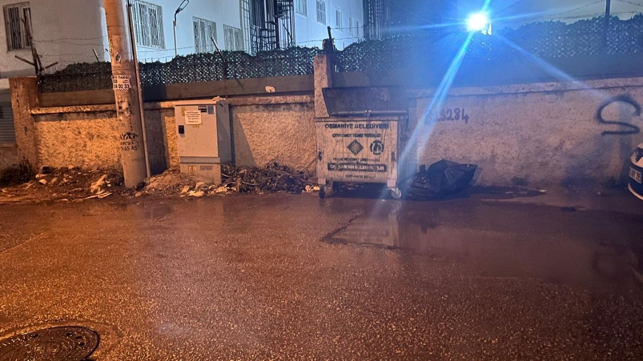 Osmaniyede Logar Taşması-1