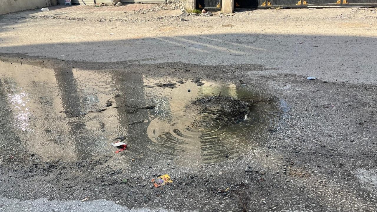 Osmaniyede Logar Taşması