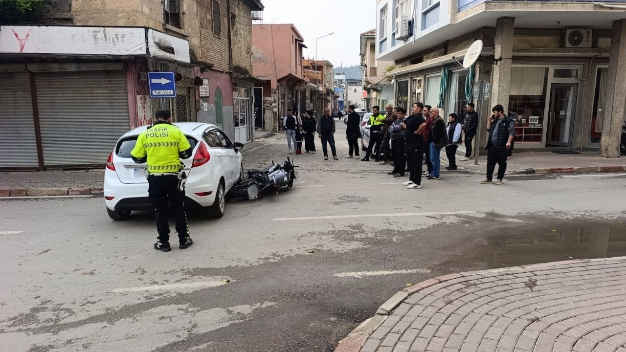 Osmani̇yede Motosi̇klet Kazasi