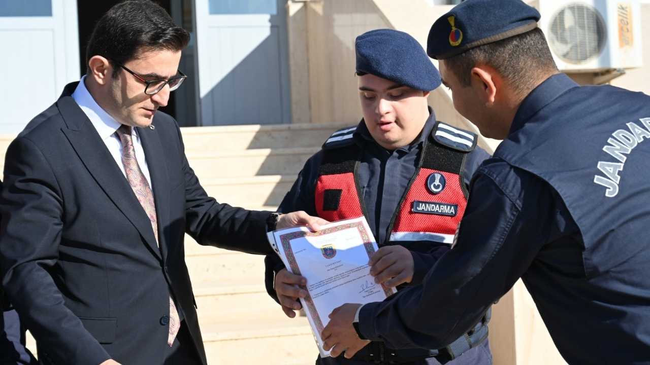 Osmaniyeli Down Sendromlu Gencin Askerlik Hayali Gerçeğe Dönüştü (4)