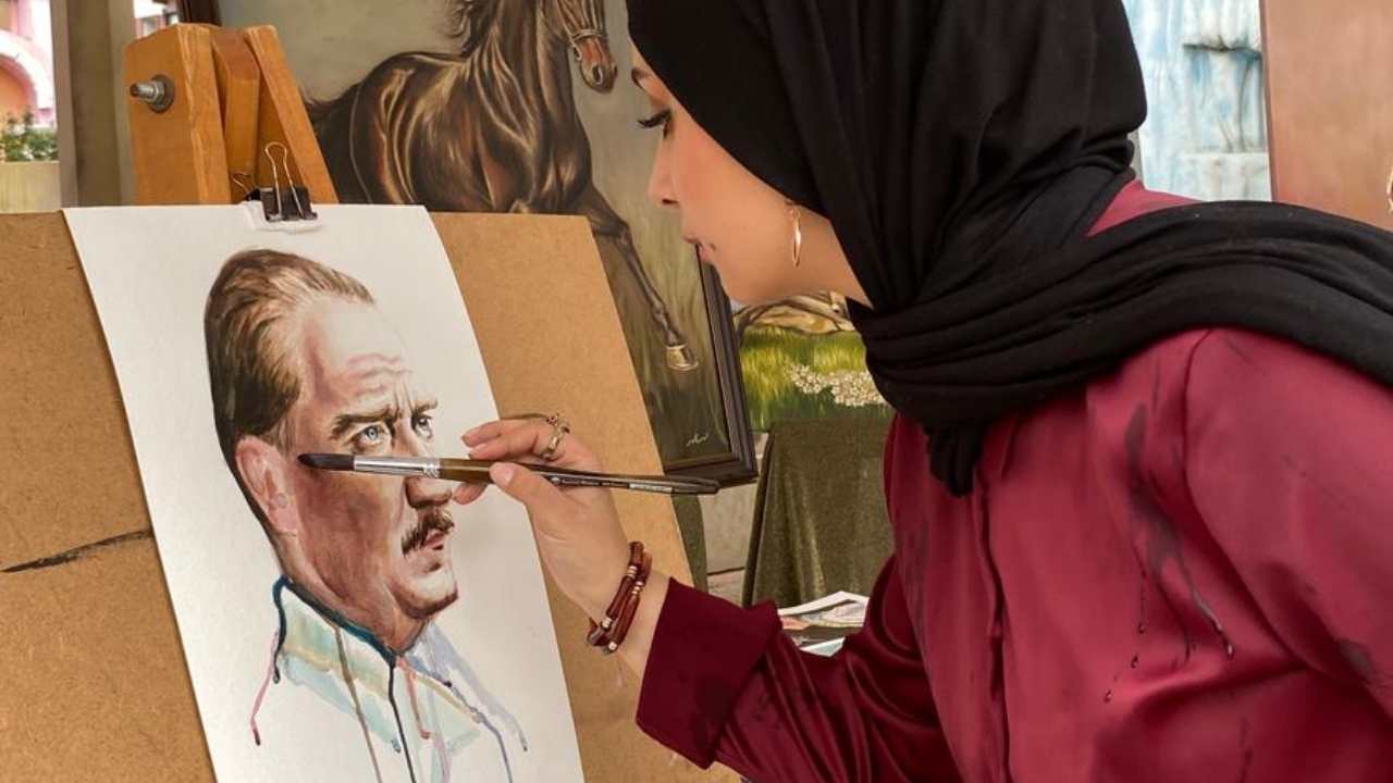 Suriyeli Ressam Qamar Baldır Osmaniye (3)