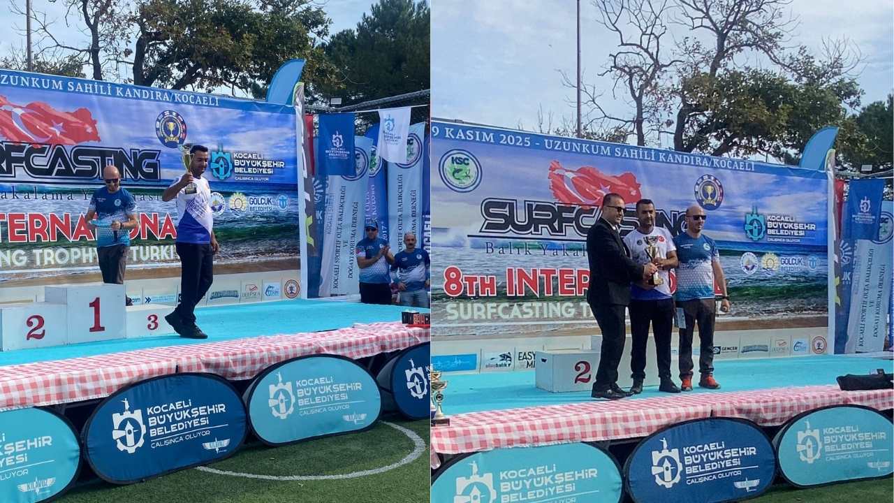 Türkiye Gururu! 8 Ülkeyi Geride Bırakan Osmaniye, Surfcasting'de Zirvenin Balığını Tuttu! (2)