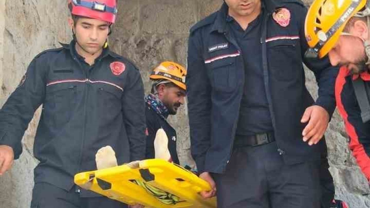 Yılankalede Düşen çocuk