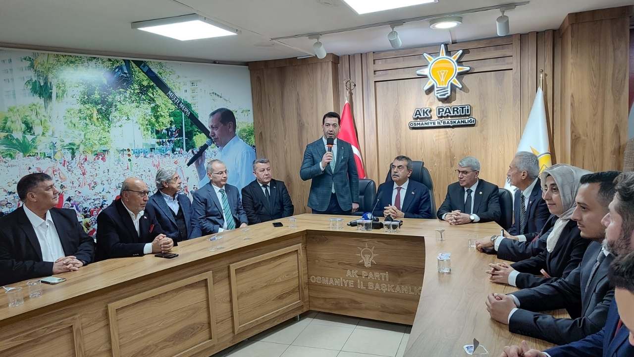 Bakan Tekin’den Osmaniye'de Muhalefete Sert Eleştiri Hizmet Yerine Başka Öncelikleri Var (2)