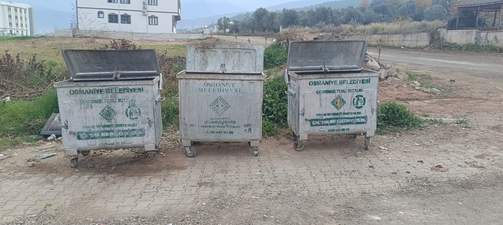 Çöp Konteyner Osmani̇ye Beledi̇yesi̇