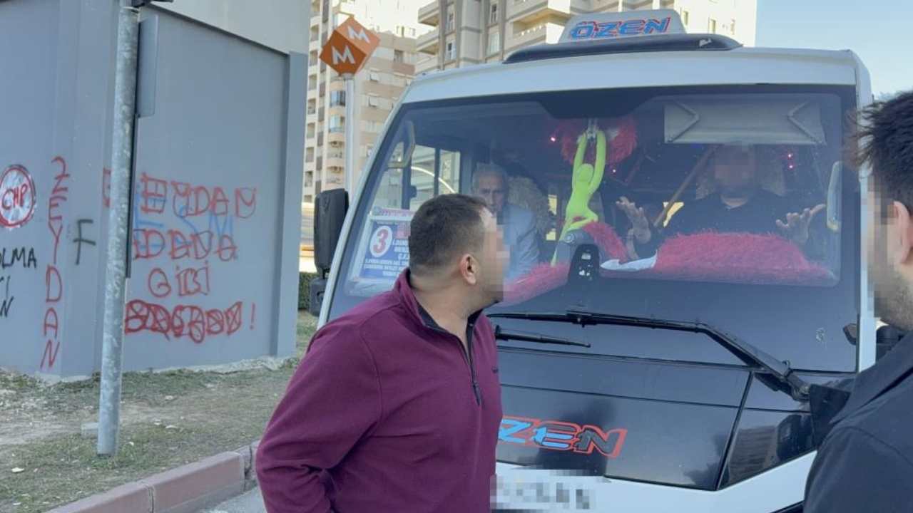 Dolmuşçuya Tehditler Savuran Ptt Kargo Şoförü Adli Kontrolle Serbest Bırakıldı (1)