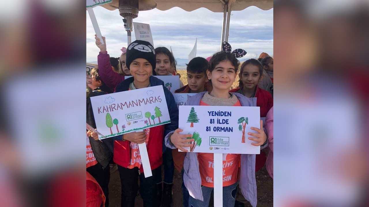 Kahramanmaraş’ta 30 Bin Fidan Toprakla Buluştu “81 İlde 81 Orman” Projesi Sürüyor (1)-1