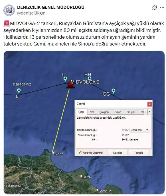 Karadeniz De Gerginlik Tirmaniyor Bir Gemi Daha 19312714 451 M