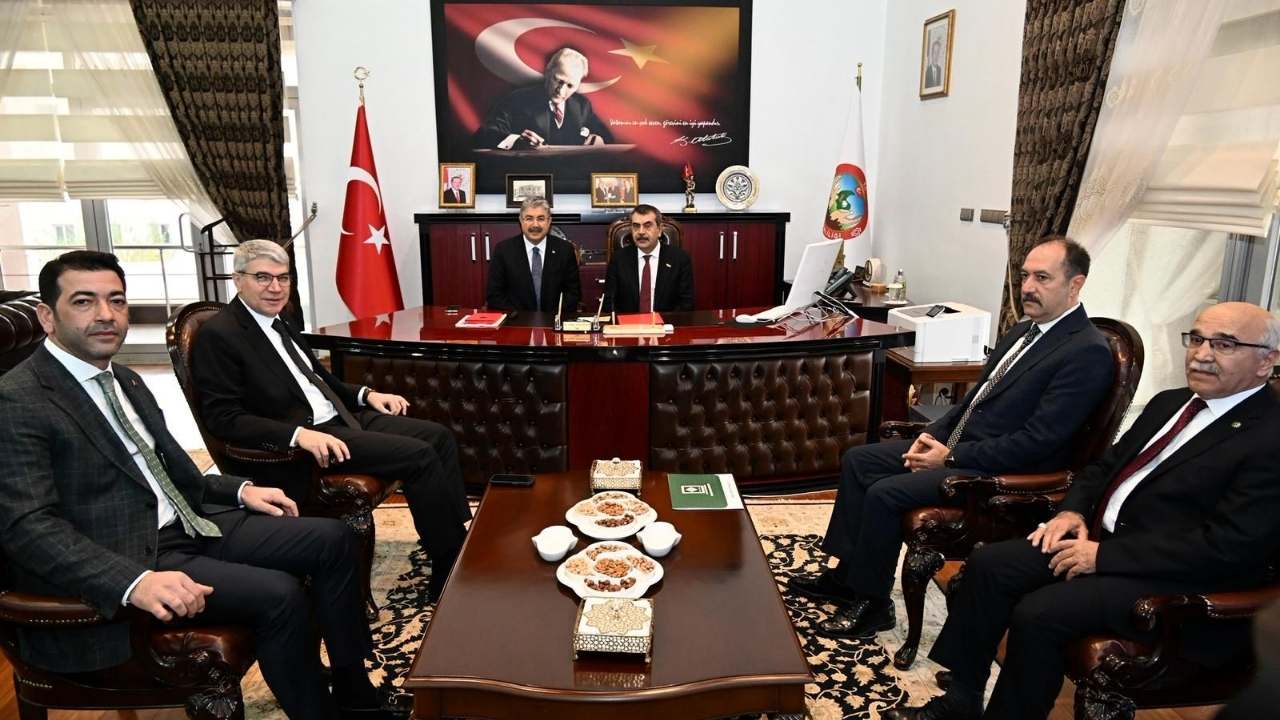 Millî Eğitim Bakanı Yusuf Tekin’den Osmaniye Valiliği’ne Ziyaret (1)