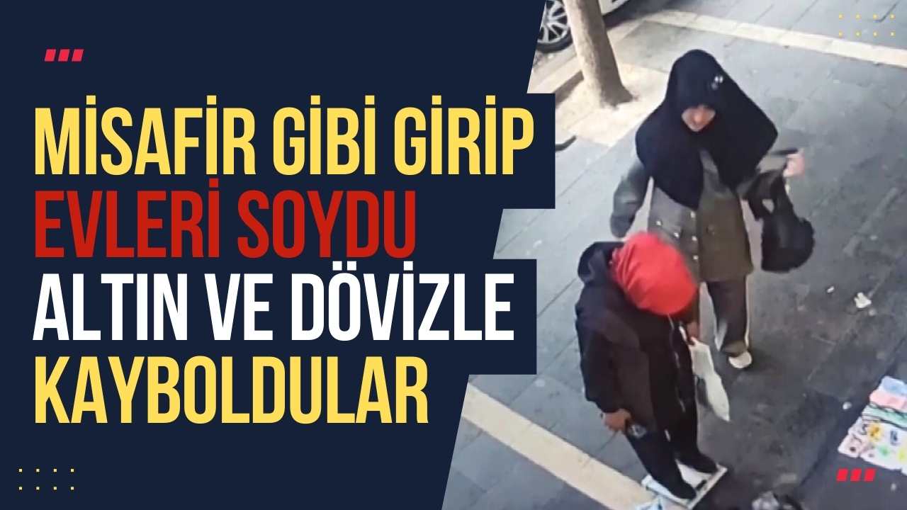 Misafir Gibi Girip Evleri Soydu, Altın Ve Dövizle Kayboldular (1)