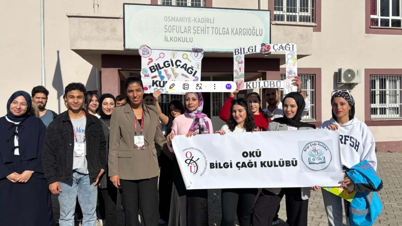 Okü’den İki Köy Okuluna Anlamlı Kitap Desteği (1)