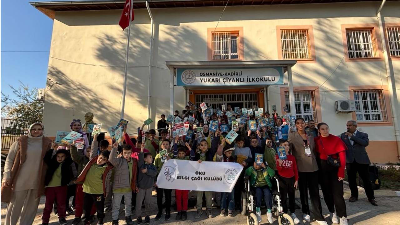 Okü’den İki Köy Okuluna Anlamlı Kitap Desteği (2)