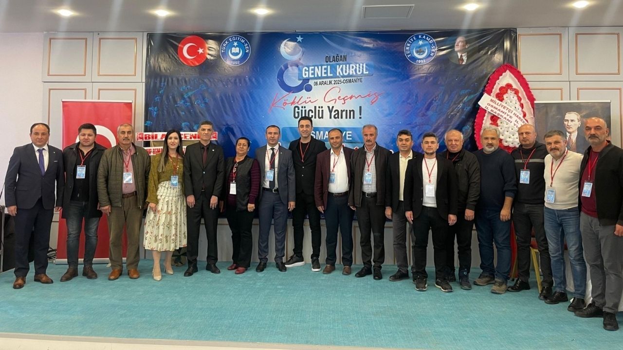 Osmaniye Türk Eğitim Sen’de İsmail Kılınç Güven Tazeledi (2)