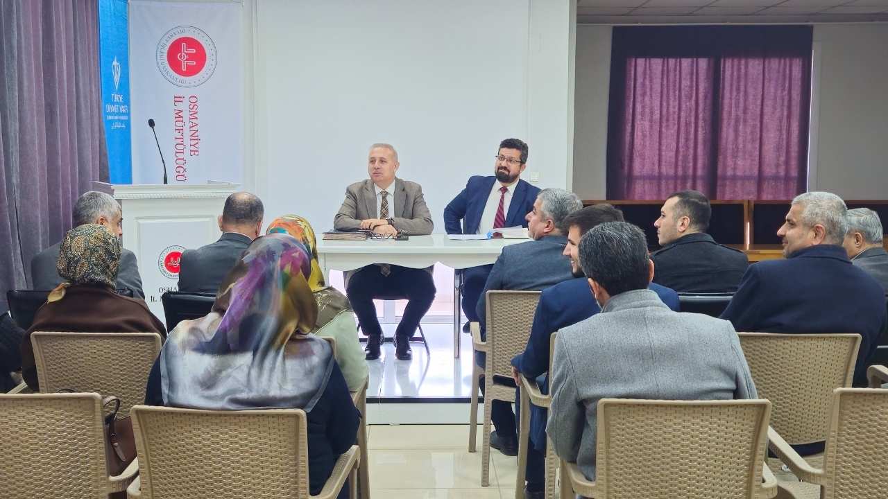 Osmaniye’de Vaizlere Yönelik İstişare Toplantısı Düzenlendi (2)-1