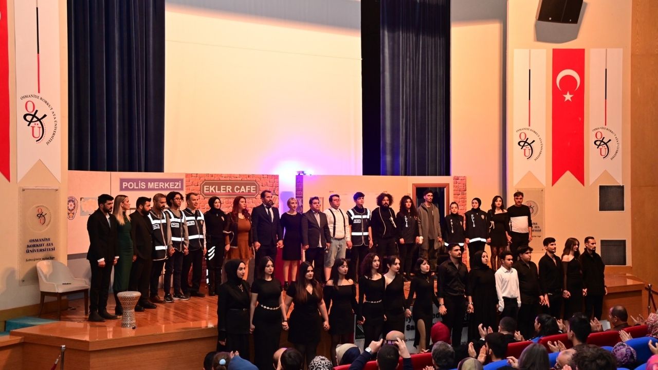 “Sevgiyle Büyüyen Fidanlar” Projesi Okü’de Tiyatro Ile Sona Erdi (3)