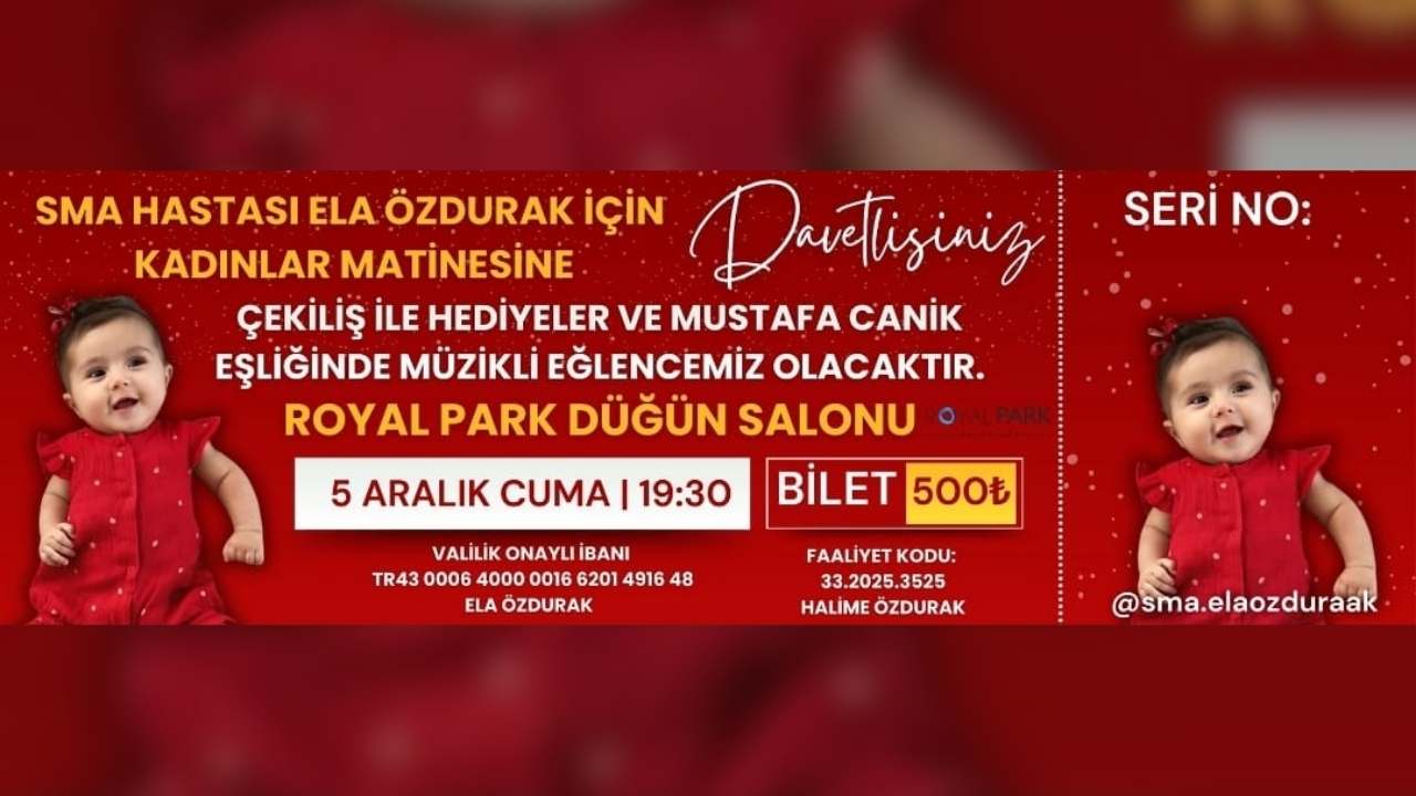 Sma Hastası Ela Özdurak İçin Osmaniye'de Umut Matinesi (1)