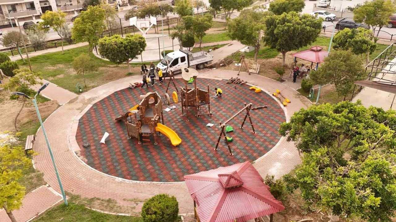 Tarsus’ta Gaspıralı Parkı Yenileniyor Modern Ve Güvenli Alanlar Yolda (2)