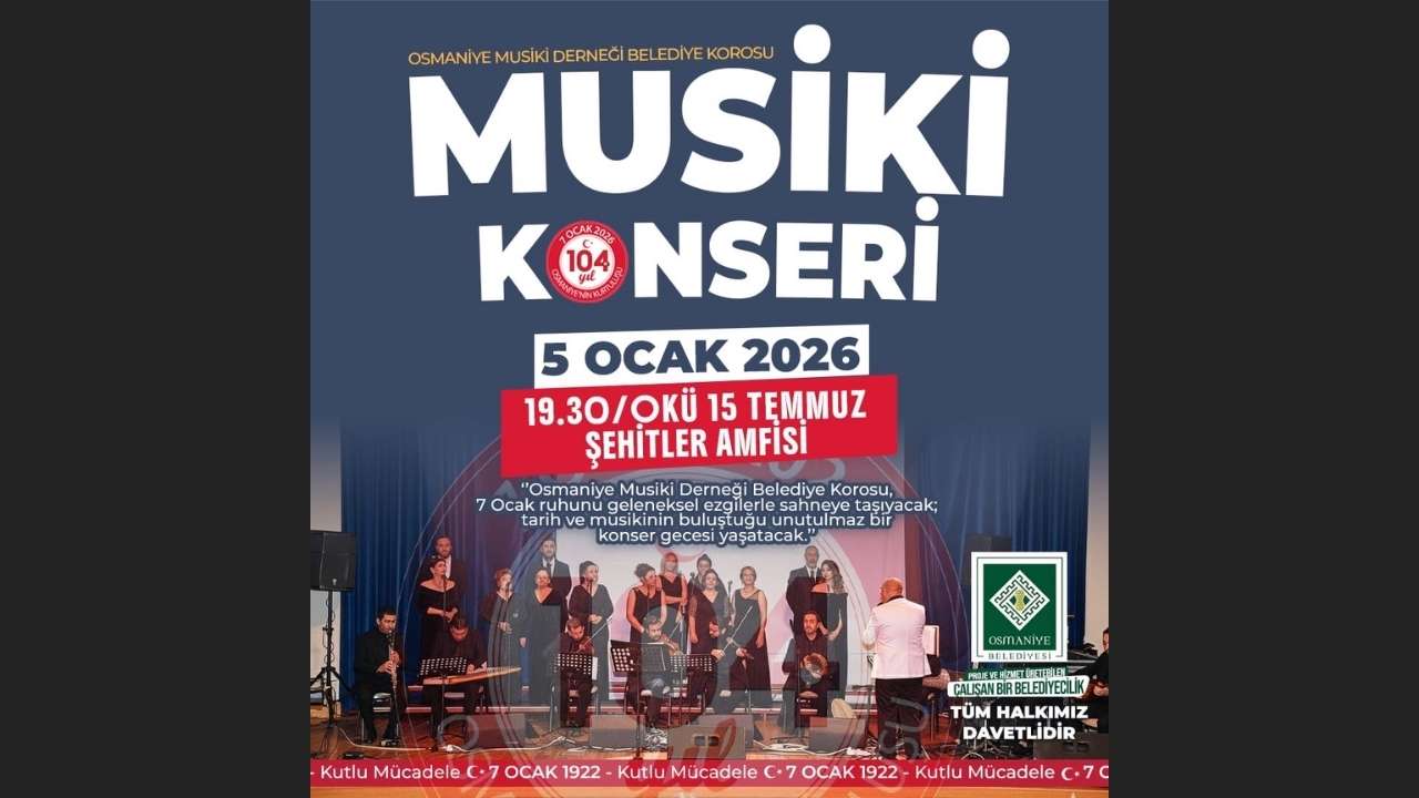 Tüm Osmaniye Bu Geceye Kilitlendi! 7 Ocak Ruhu Notalarla Dönüyor! (1)