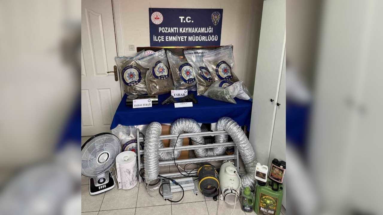 Villada Kenevir Yetiştiren Torbacı Sevgililer Yakalandı (2)