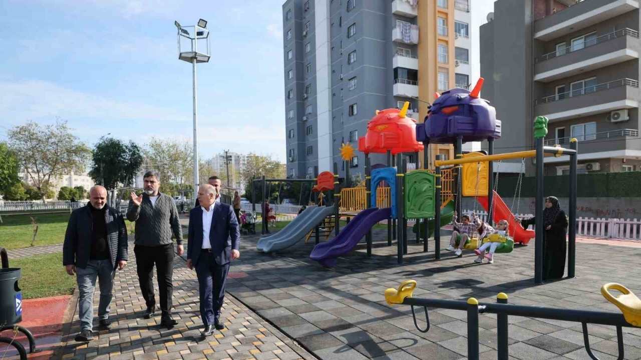 Yüreğir’e 2 Bin 500 Metrekarelik Yeni Park Alanı Kazandırıldı (2)