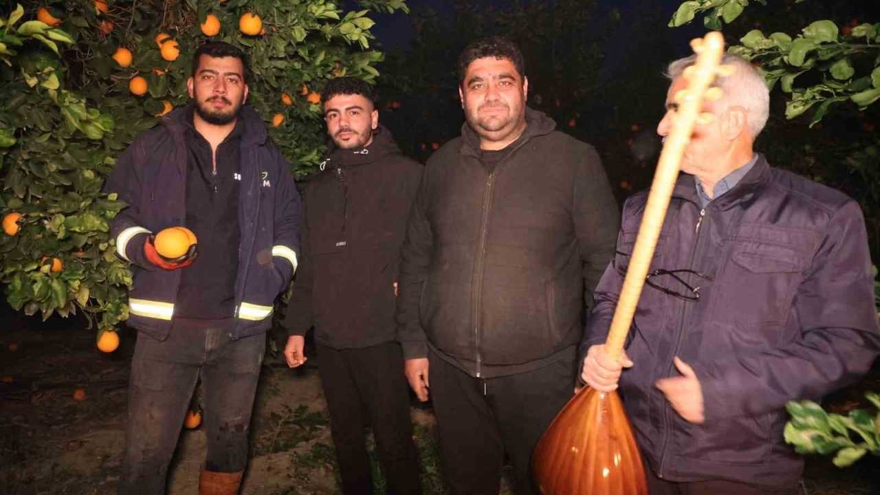 Adana Eksiyi Gördü Bahçelerde Sazlı Sözlü Don Nöbeti (2)