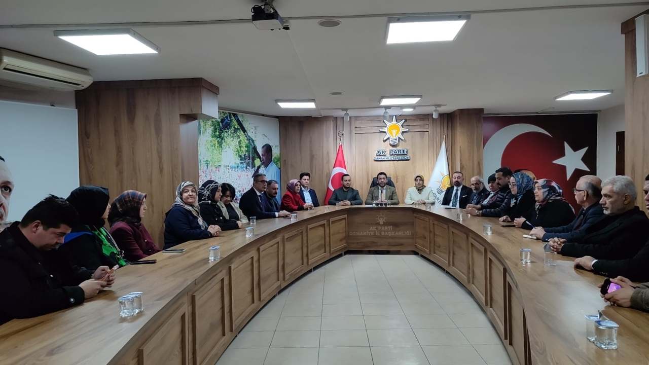 Ak Parti Osmaniye Teşkilatı Sahaya İndi, Üye Sayısında Rekor Kırdı (4)