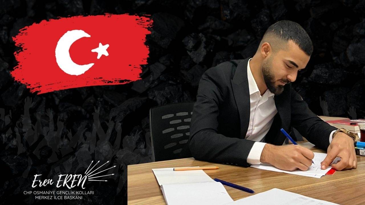 CHP Osmaniye Merkez İlçe Gençlik Kolları’ndan Mardin’deki Alçak Girişime Yanıt